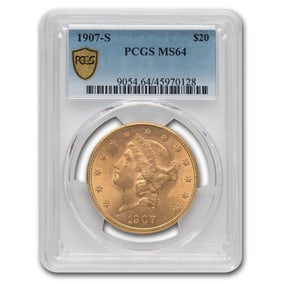 1907-S $20 Liberty Gold Double Eagle