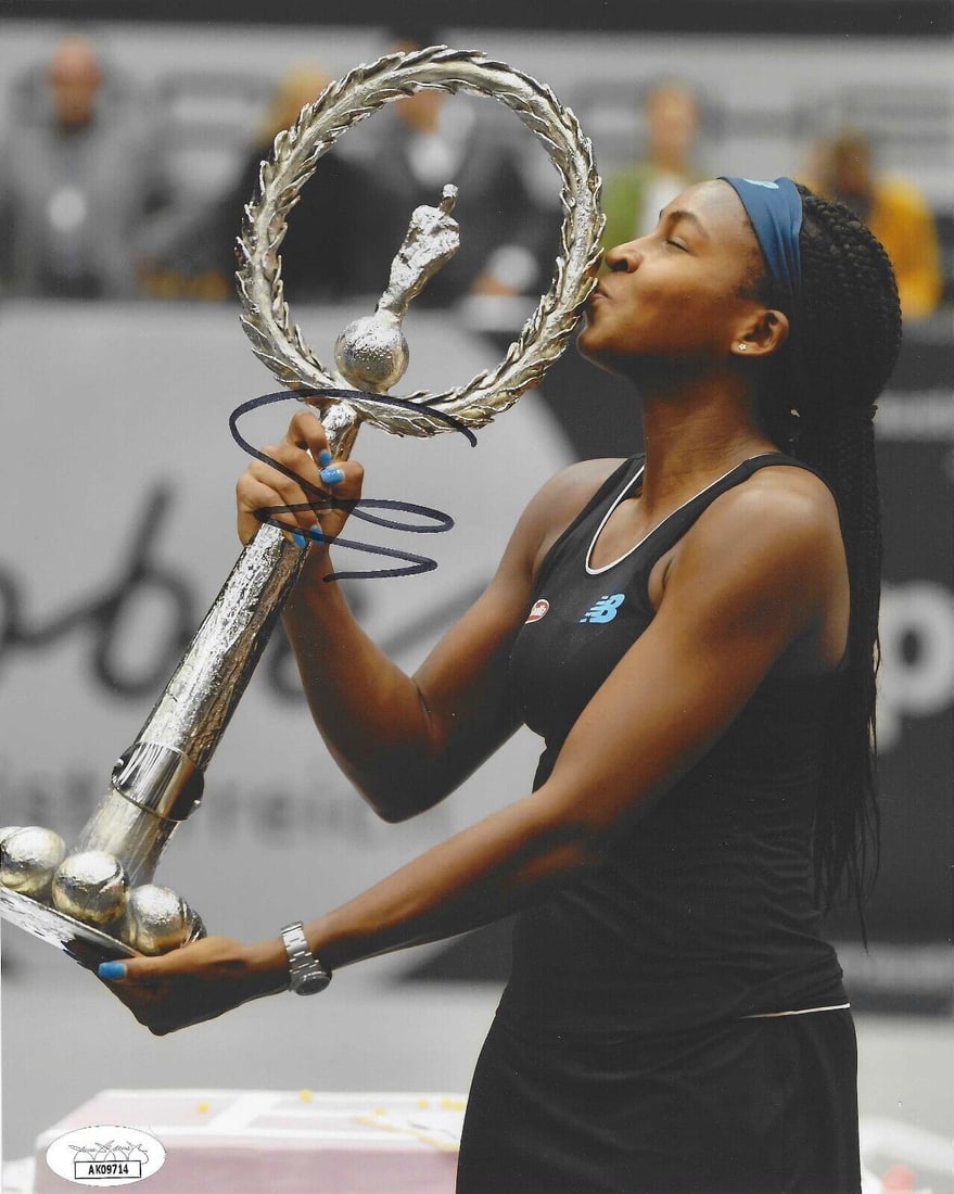 coco gauff signed tennis 8x10 photo: coco gauff signed tennis 8x10 photo australian us open french wimbledon JSA #5 COCO GAUFF SIGNED TENNIS 8X10 PHOTO AUSTRALIAN US OPEN FRENCH WIMBLEDON JSA #5 SKU no: RBJ7463822295128