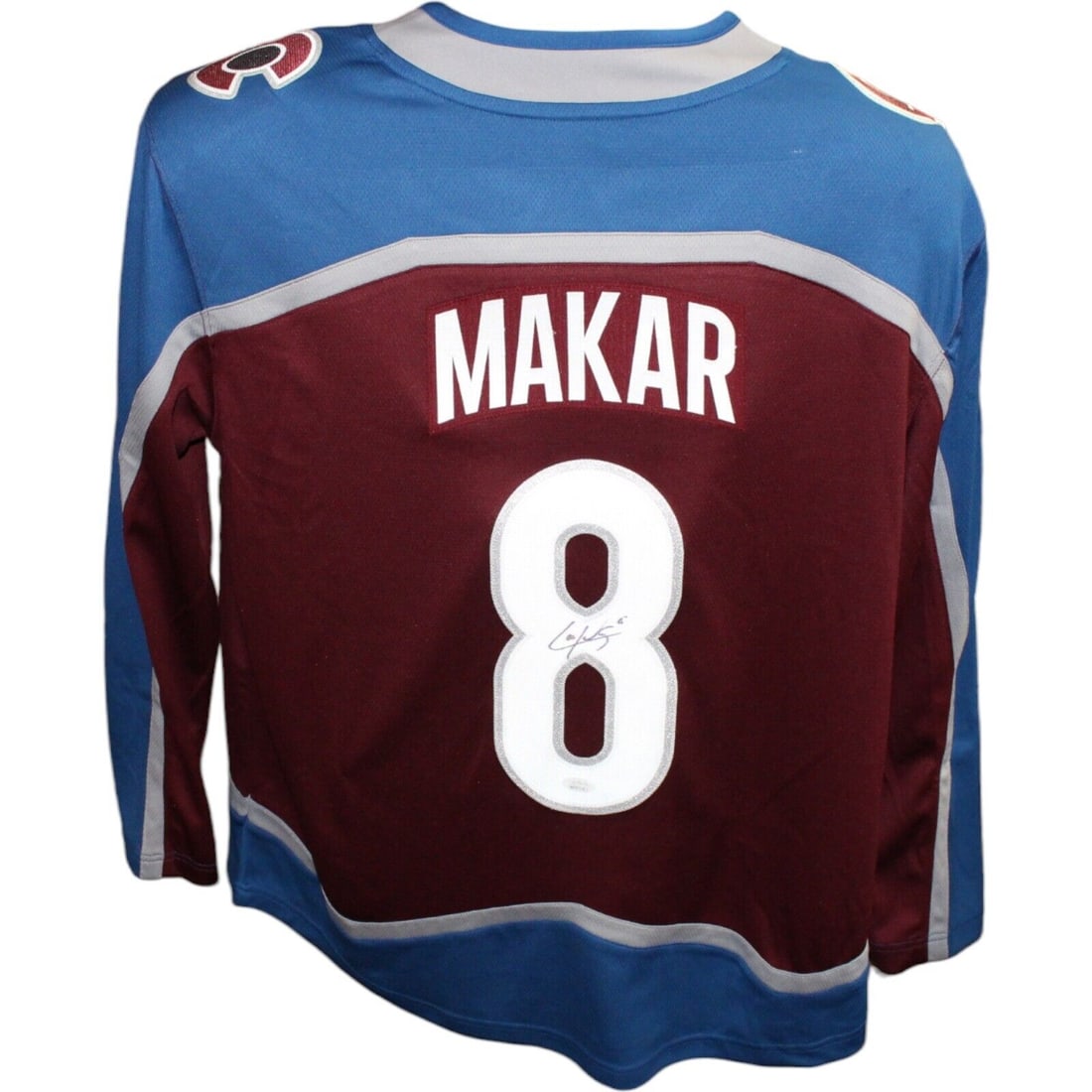cale makar autographed/signed colorado avalanche jersey: cale makar autographed/signed colorado avalanche jersey fan 42020 Cale Makar Autographed/Signed Colorado Avalanche Jersey FAN 42020 SKU no: RBJ7517620174936