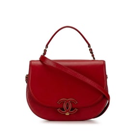 CHANEL COCO MARK Handbag Shoulder Bag