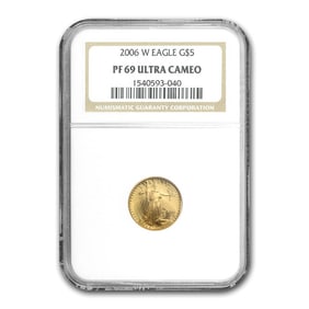 2006-W 1/10 oz Proof American Gold