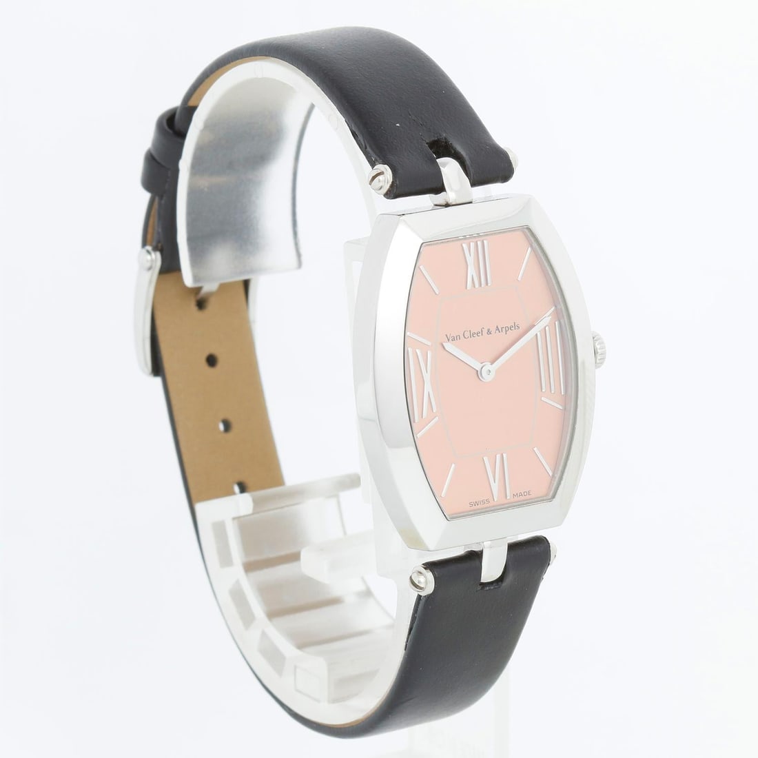 Van Cleef & Arpels Classic Ladies: Van Cleef & Arpels Classic Ladies Stainless Steel Watch Ref. 5363106 Brand: Van Cleef &: Arpels Movement: Quartz Place of Origin: Switzerland Period: 20th Century Date of Manufacture: Unknown C