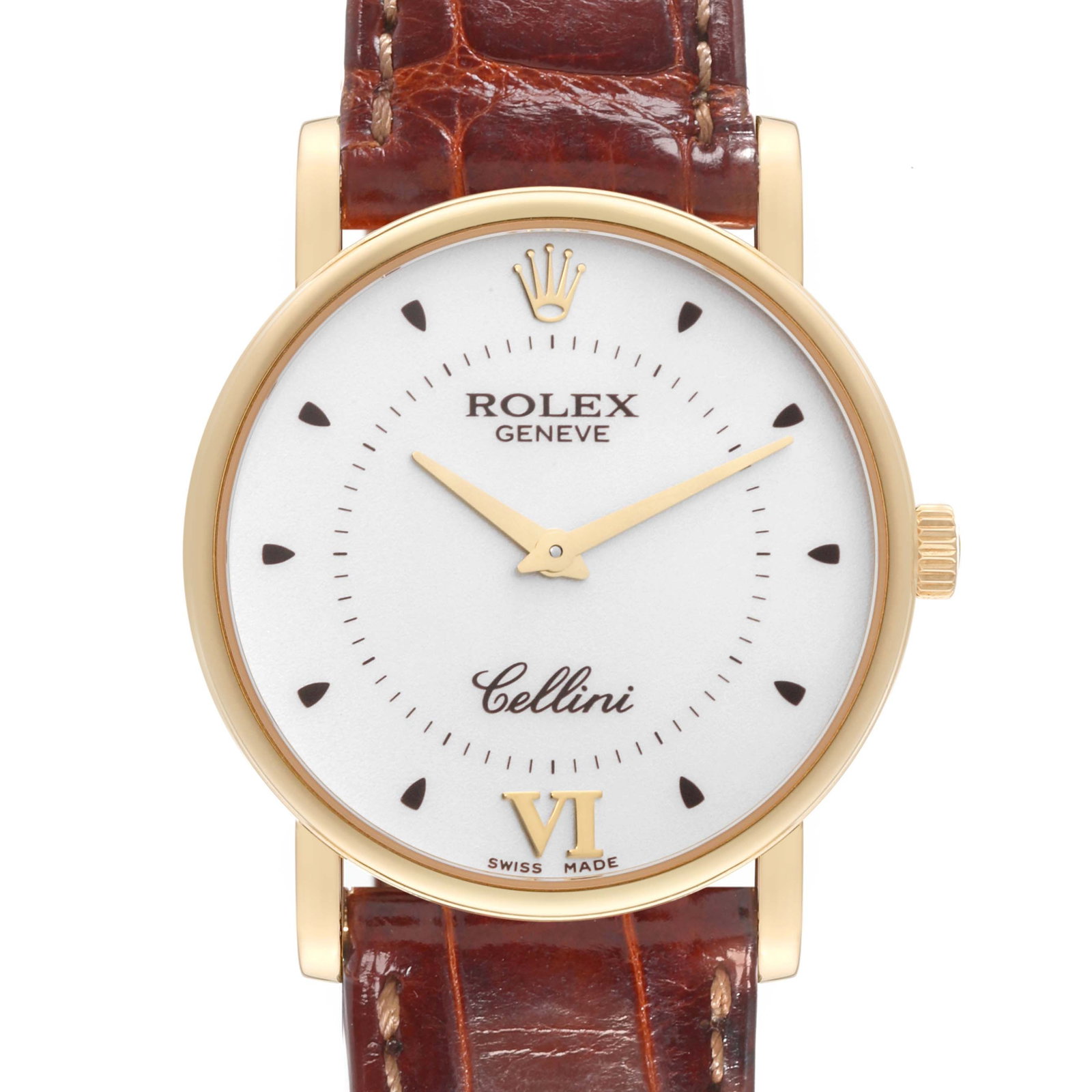 Rolex Cellini Classic Yellow Gold Silver: Rolex Cellini Classic Yellow Gold Silver Dial Mens Watch 5115 Papers SKU no: RBJ64057 Brand: Rolex Model Name: Rolex Cellini Classic Yellow Gold Silver Dial Mens Watch 5115 Papers Model Number: 5115 Y