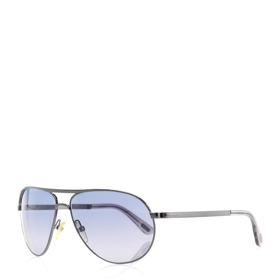 Tom Ford Marko Aviator Sunglasses TF144: Tom Ford Marko Aviator Sunglasses TF144 Silver Brand: TOM FORD Condition: Excellent Condition Details: Exterior: Marks, scratches on frame, , Case Length: 5.25 in Height: 2 in Width: 5.75 in <