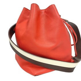 HERMES #2 Ricol 17 Leather Shoulder