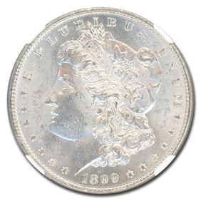 1899 Morgan Dollar MS-63 NGC