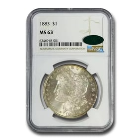 1883 Morgan Dollar MS-63 NGC CAC