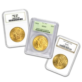 $20 Liberty Gold Double Eagle MS-60