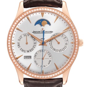 Jaeger LeCoultre Master Rose Gold Diamond