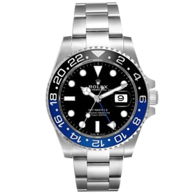 Rolex GMT Master II Black Blue