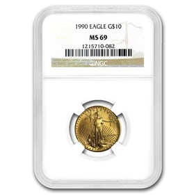 1990 1/4 oz American Gold Eagle