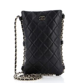 Chanel Chain Around Flat Phone Holder