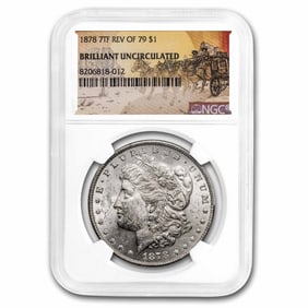 1878 Stage Coach Morgan Dollar 7