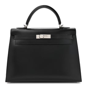 Hermes Box Kelly Sellier 32 Black