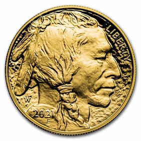 2021-W 1 oz Proof Gold Buffalo