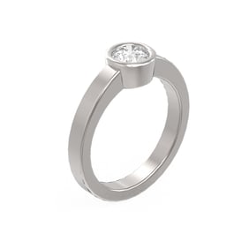 0.50 ctw Diamond Ring 18K White Gold