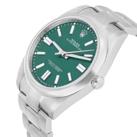 Rolex Oyster Perpetual 41mm 124300 Green