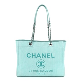 Chanel Woven Straw Raffia Small Deauville
