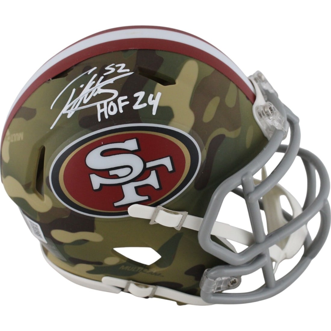 patrick willis signed san francisco 49ers camo mini helmet HOF beckett 48964: patrick willis signed san francisco 49ers camo mini helmet HOF beckett 48964 Patrick Willis Signed San Francisco 49ers Camo Mini Helmet HOF Beckett 48964 SKU no: RBJ8208278814808 Guidelines for Biddin