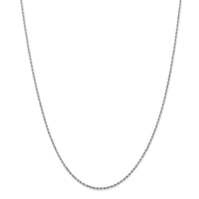 14k White Gold 1.5 mm Diamond