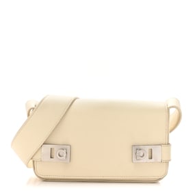 Salvatore Ferragamo Calfskin Gancini Twins Crossbody