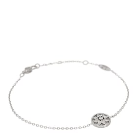 Christian Dior 18K White Gold Diamond