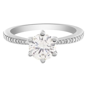 GIA certified Round Brilliant Cut natural