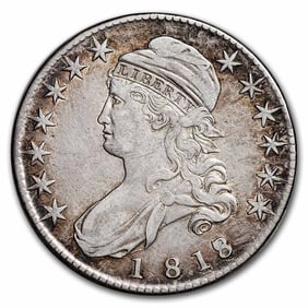 1818/7 Bust Half Dollar XF (Small
