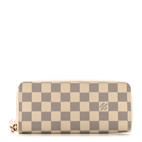 Louis Vuitton Damier Azur Clemence Wallet