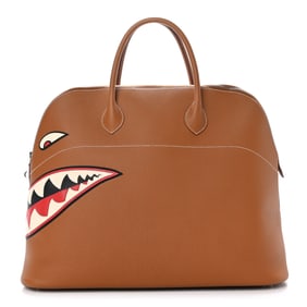 Hermes Togo Shark Bolide 45 Gold