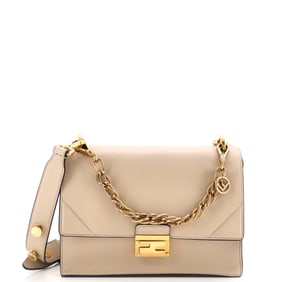 Fendi Kan U Shoulder Bag Leather