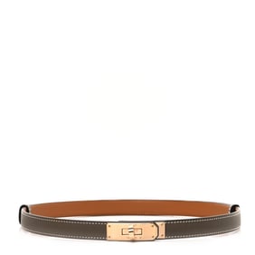 Hermes Epsom Kelly Belt Etoupe