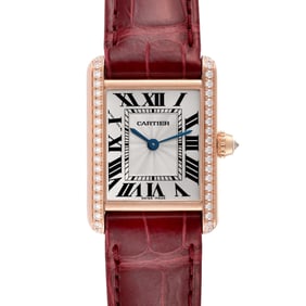 Cartier Tank Louis Rose Gold Diamond