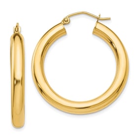 14k Gold 4 mm x 30