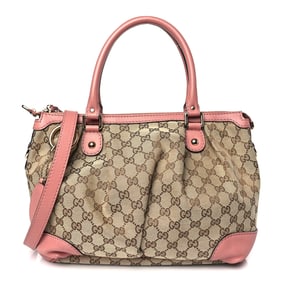 Gucci Monogram Medium Sukey Top Handle