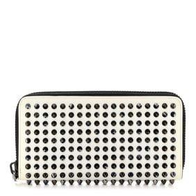 Christian Louboutin Calfskin Panettone Spiked Zip