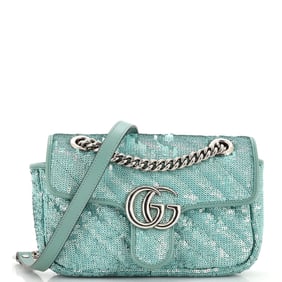 Gucci GG Marmont Flap Bag Diagonal