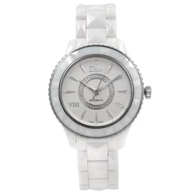 Dior VIII White Ceramic Steel Diamond