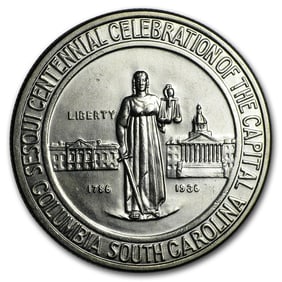 1936 Columbia Commemorative Half BU