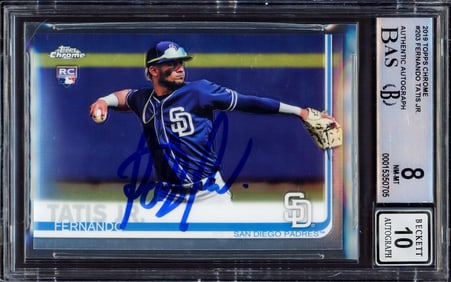 Fernando Tatis Jr. 2019 Topps Chrome