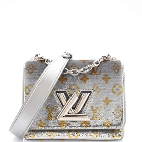 Louis Vuitton Twist Handbag Monogram Sequins