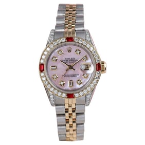 Ladies Rolex 26mm Datejust Two Tone