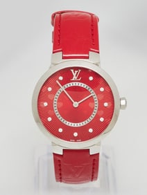 Louis Vuitton 28mm Cerise Monogram Vernis