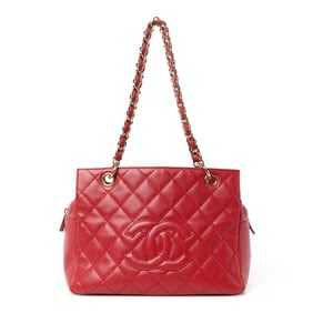 Chanel Caviar Quilted Petit Timeless Shopping