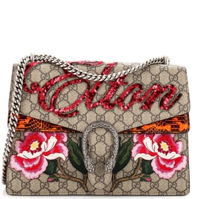 Gucci Dionysus Bag Embroidered GG Coated