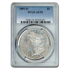 1891-O Morgan Dollar AU-53 PCGS
