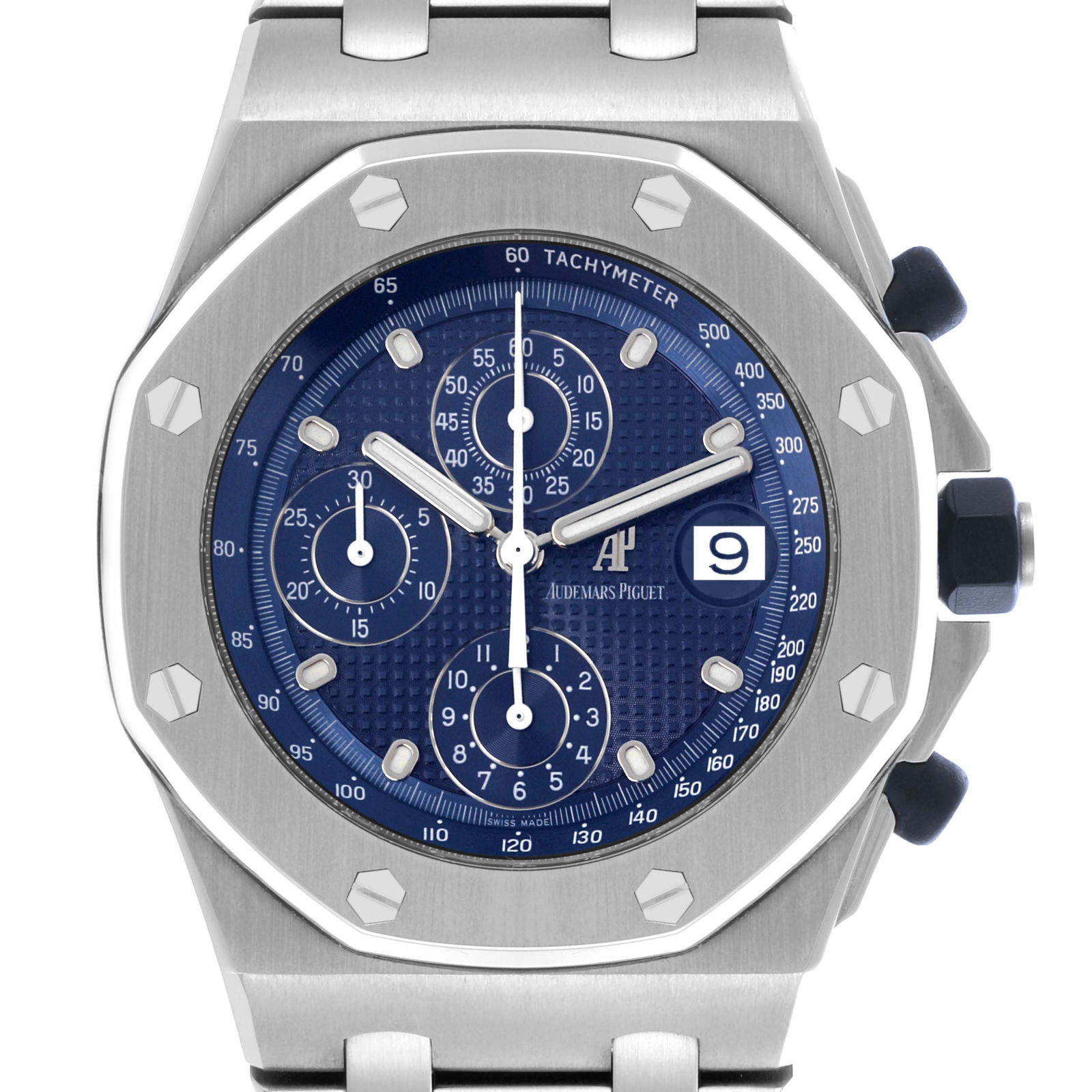 Audemars Piguet Royal Oak Offshore Chronograph: Audemars Piguet Royal Oak Offshore Chronograph Blue Dial Mens Watch 25721ST SKU no: RBJ66842 Brand: Audemars Piguet Model Name: Audemars Piguet Royal Oak Offshore Chronograph Blue Dial Mens Watch 2572
