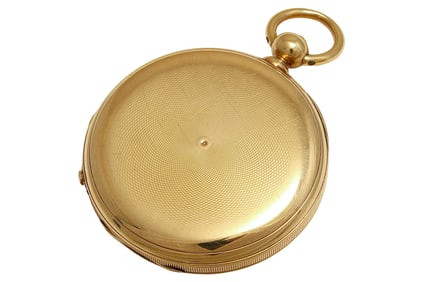 18 Kt Yellow Gold Lepine Pocket
