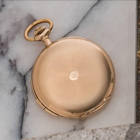 Rare Swiss Gold Miniature Keyless Lever