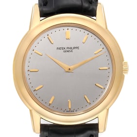 Patek Philippe Calatrava 18k Yellow Gold